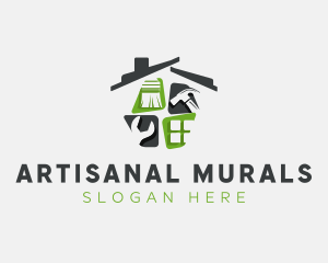 House Tools Renovation logo design