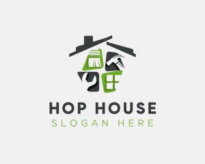 House Tools Renovation logo design