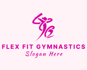 Pink Ribbon Gymnast  logo