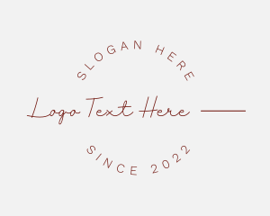 Classy Round Business logo