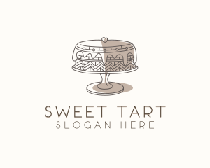 Dessert Cake Baking logo design