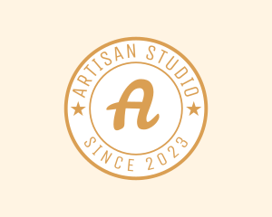 Retro Hipster Studio  logo design