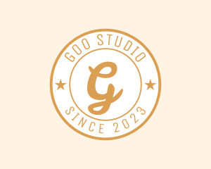 Retro Hipster Studio  logo design