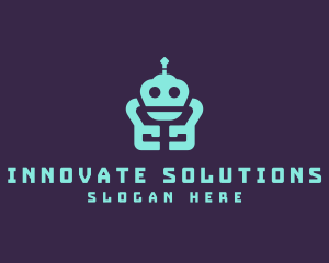 Gaming Robot Tech Logo