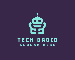 Gaming Robot Tech logo design