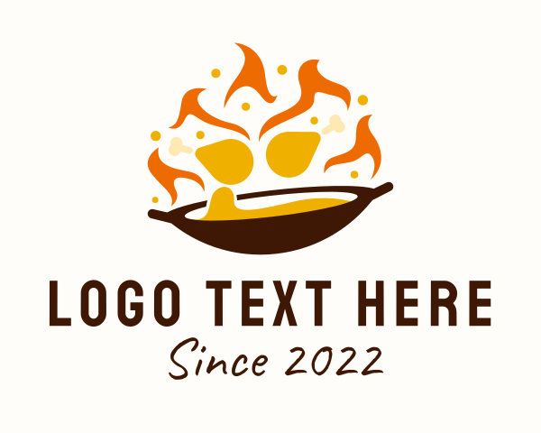 Lunch logo example 4