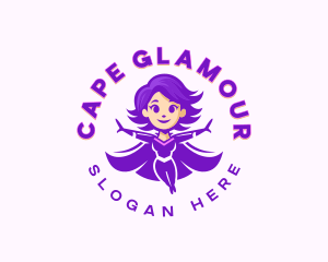 Comic Superhero Woman logo