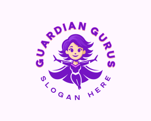 Comic Superhero Woman logo