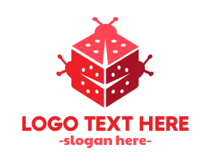 Red Ladybug Dice logo