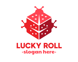 Red Ladybug Dice logo