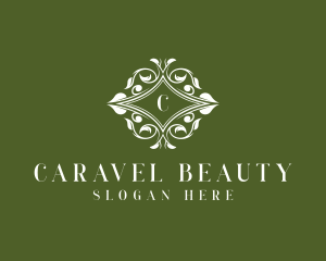 Luxury Floral Salon logo design