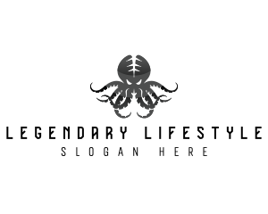 Kraken Monster Tentacles logo