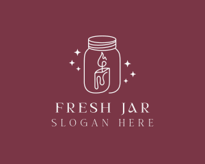 Decor Candle Jar logo design