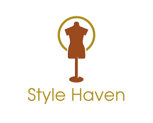 Tailor Fashion Mannequin logo design