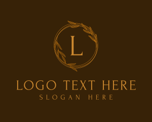 Classic Gold Wreath logo