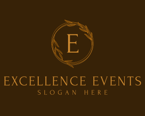 Classic Gold Wreath logo