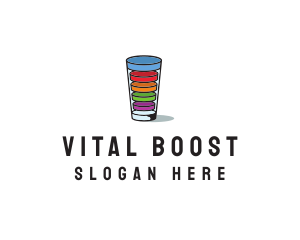 Glass Drink Vitamins logo