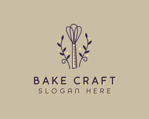 Baking Whisk Bakery logo design