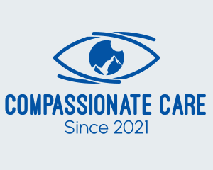 Mountain Eye Care  logo design