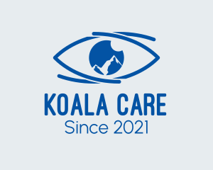 Mountain Eye Care  logo design