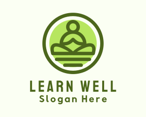 Wellness Meditation Yoga logo design