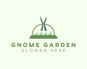 Garden Grass Shears logo design