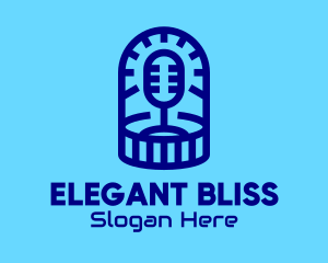 Blue Microphone Podcast Logo