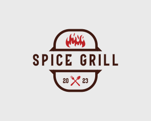 Fire Grill Restaurant logo design