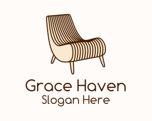 Wooden Patio Chair Logo