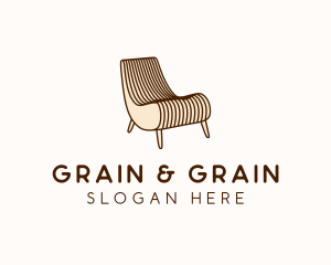 Wooden Chair Furniture logo