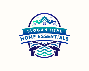 Home Pressure Washer logo design