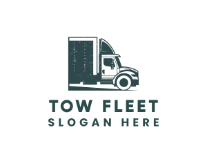 Cargo Truck Logistics logo design