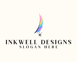 Stationery Feather Quill logo