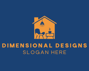 House Furniture Interior Design logo design