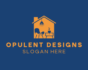 House Furniture Interior Design logo design