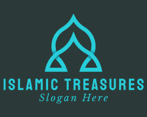 Muslim Mosque Temple logo design