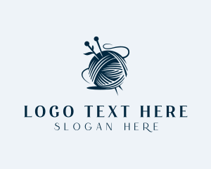 Sewing Knitting Yarn logo