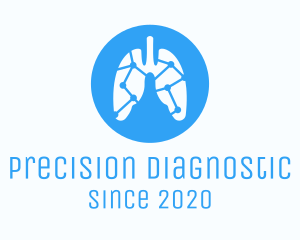 Lung Medical Diagnostic Lab logo design