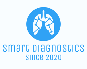 Lung Medical Diagnostic Lab logo design