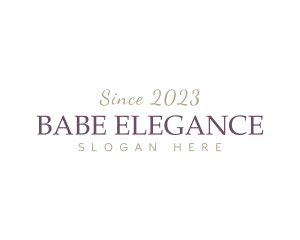 Beautiful Elegant Business logo design