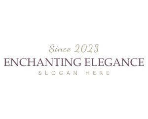 Beautiful Elegant Business logo design