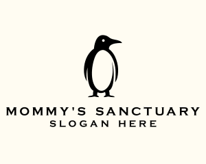 Wild Penguin Sanctuary logo design