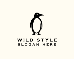 Wild Penguin Sanctuary logo design