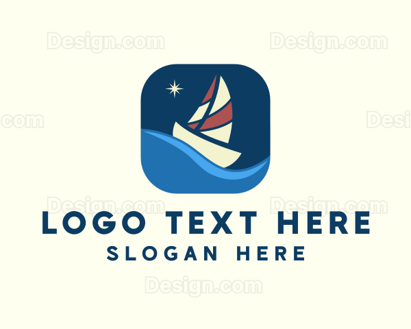 Boat Sailing App Logo