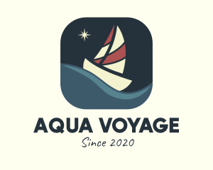 Boat Sailing App logo design