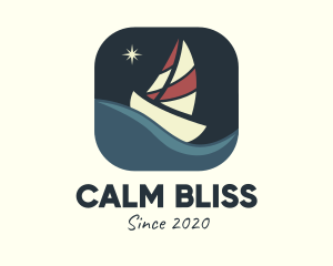 Boat Sailing App logo design