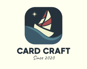 Boat Sailing App logo design