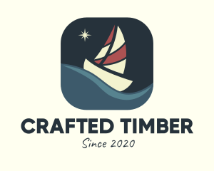 Boat Sailing App logo design