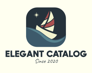 Boat Sailing App logo design