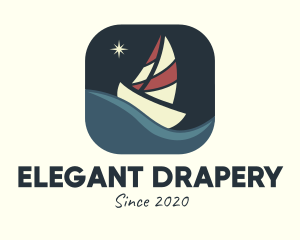 Boat Sailing App logo design